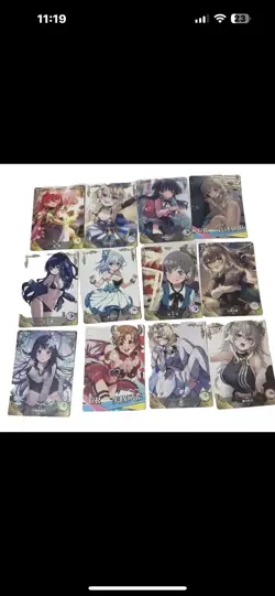 Goddess Story Anime Waifu “R” Rarity 100 Card Lot - Duplicates Included In Lot - Image 3