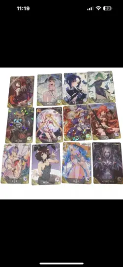 Goddess Story Anime Waifu “R” Rarity 100 Card Lot - Duplicates Included In Lot - Image 4