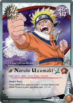 Naruto Uzumaki - PR-015 - Common - 1st Edition Promo Cards NM/LP - Naruto - Image 1