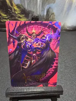 MTG Golbez,Crystal Collector Art Card (Gold-Stamped Signature) NM - Image 1
