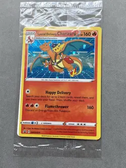 Special Delivery Charizard SWSH075 - SWSH Promo Cards - Sealed - Image 1