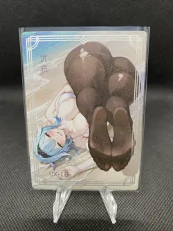 Eula UX-19 Illustration Liquid Fantasy Card Set Genshin Impact FEET - Image 1