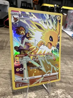 Pokemon TCG Jolteon TG04/TG30 Holo Rare Trainer Gallery Card Near Mint NM TCG - Image 2