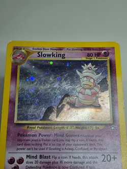 Pokemon Card - Slowking - #014/111 - Neo Genesis - Holo - MP - Image 3