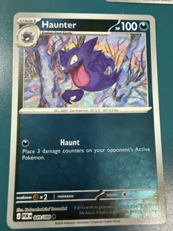 Pokemon TCG 5-Card Holo/Reverse Holo Lot - Gastly/Haunter/Gengar 050/088 - Image 5