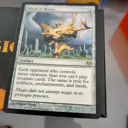 MTG Ward of Bones Eventide 174/180 Regular Rare - Image 1