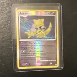 Pokemon Abra 69/123 Reverse Holo Common Card Mysterious Treasures EN 50 HP - Image 2