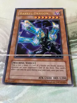 Barrel Dragon MRD-126 Metal Raiders Holo Ultra Rare Yugioh TCG Card - Image 2