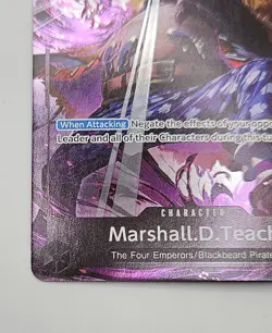 Marshall.D.Teach (Event Pack Vol. 8) P-100 One Piece Promotion Cards Foil - Image 3