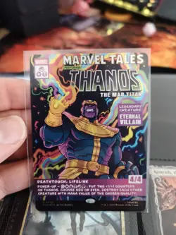 MTG Thanos, the Mad Titan FOIL MSH English Showcase (0400) [Marvel Super Heroes] - Image 1