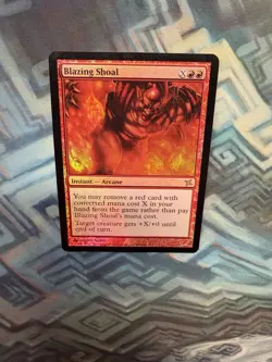 MTG Foil Blazing Shoal LP-/MP+ Betrayers of Kamigawa - Image 3