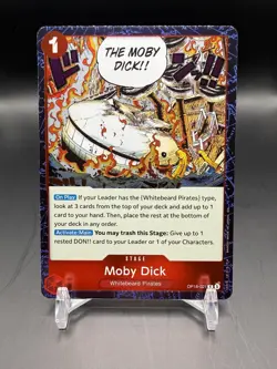 One Piece TCG The Time of Battle - OP16-021 R Moby Dick - Image 1