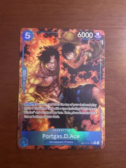 Portgas.D.Ace OP08-052 Treasure Rare TR (Alt Art) One Piece - Royal Blood - Image 1