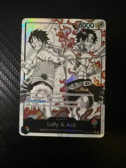 ST30-001 - Luffy & Ace Leader (Alternate Art) - Image 1