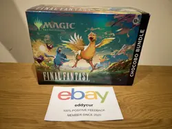 🔥 MTG Magic The Gathering Final Fantasy Chocobo Bundle Box | Fast P&P | Sealed - Image 1