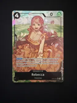 One Piece TCG Rebecca OP05-091 SR Alt Art NM-MINT - Image 1