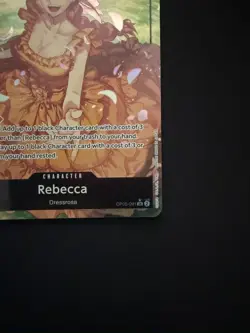 One Piece TCG Rebecca OP05-091 SR Alt Art NM-MINT - Image 4