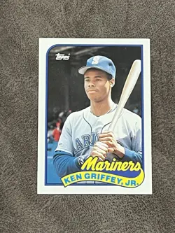 1989 Topps Traded Ken Griffey Jr. #41T EX-NM HOF Rookie RC!! - Image 1
