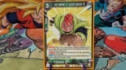 Iron Hammer of Justice Android 16 BT2-094 MR Stamp - Dragon Ball Super Card Game - Image 1