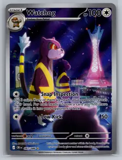 Watchog Holo Illustration Rare ME04: Chaos Rising 097/086 NM - Image 1