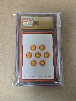 Dragon Ball E-45 Silver Energy Marker Fusion World Manga SB01 CGC Pristine 10 - Image 2