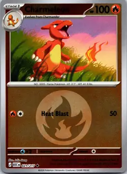 Charmeleon (Energy Symbol) 021/217 Holo Ascended Heroes Pokemon Reverse Holo NM - Image 1