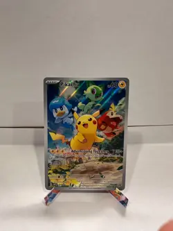 Pikachu 27 - NM - Scarlet & Violet Promo Full Art Promo Pokemon Card - Image 1
