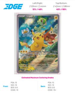 Pikachu 27 - NM - Scarlet & Violet Promo Full Art Promo Pokemon Card - Image 3
