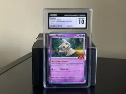 Pokemon Mimikyu Trick or Trade Booster 2023 Holo Rare CGC 10 Gem Mint 097/193 - Image 1