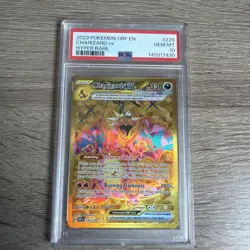 2023 POKEMON OBF EN-OBSIDIAN FLAMES HYPER RARE #228 CHARIZARD EX PSA 10 - Image 1