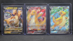 Dragonite V Pokemon TCG 3 Card Holo Lot English 049/078 076/078 191/203 - Image 1