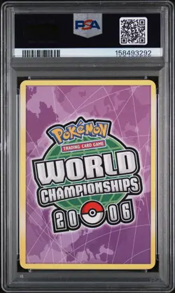 2006 POKEMON WORLD CHAMPIONSHIPS PROMO B-L-S #105 LUGIA EX PSA 8 - Image 2
