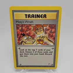 Wizards of the Coast Pokemon TCG Misty's Wrath Gym Heroes 114/132 Unlimited - Image 1