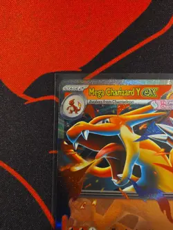 Pokemon TCG Mega Charizard Y Ex MEP #30 Promo Mega Evolutions NM English Holo - Image 2