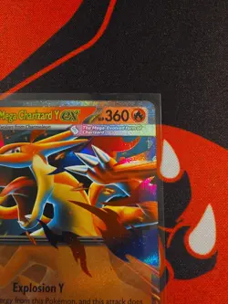 Pokemon TCG Mega Charizard Y Ex MEP #30 Promo Mega Evolutions NM English Holo - Image 3