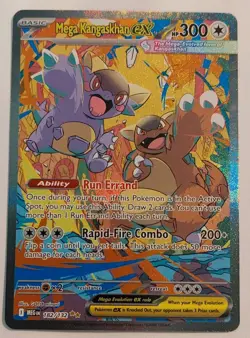 Mega Kangaskhan Ex Mega Evolutions SIR Near Mint Pokemon Card 182/132 English - Image 1