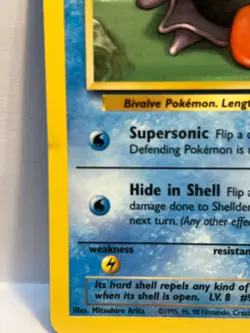 Shellder Fossil Base Set 54/62 Common Pokemon Card - Image 3