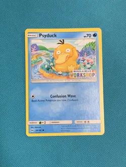 Psyduck Pokemon TCG Build-A-Bear Workshop Exclusive 28/149 MP - Image 1