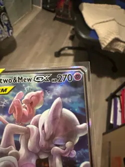 POKEMON | Mewtwo & Mew GX SM191 SM Promos TAG TEAM GX Promo Holo 270 MP - Image 2