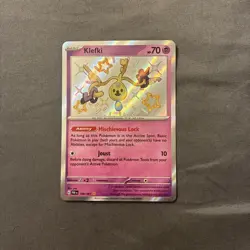 2024 Pokemon Paldean Fates Klefki # 159/091 - Image 1