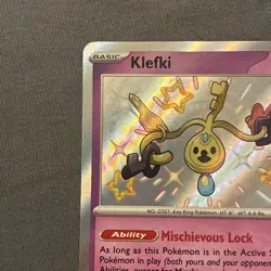 2024 Pokemon Paldean Fates Klefki # 159/091 - Image 2
