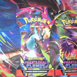 Pokemon TCG Mega Evolution Phantasmal Flames Booster Pack - Image 2