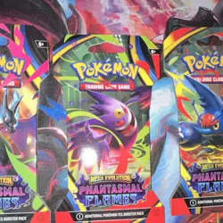 Pokemon TCG Mega Evolution Phantasmal Flames Booster Pack - Image 3