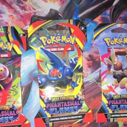 Pokemon TCG Mega Evolution Phantasmal Flames Booster Pack - Image 4