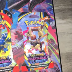 Pokemon TCG Mega Evolution Phantasmal Flames Booster Pack - Image 5