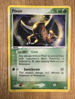 Pinsir- 13/101 Holo Rare Pokemon TCG: EX Hidden Legends DMG - Image 1