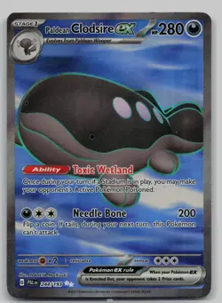 Paldean Clodsire ex 244/193 Ultra Rare Paldea Evolved Pokemon Holo Near Mint - Image 1