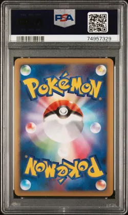Pokemon Arceus Lv 100 Holo Rare 008/017 UNLIMITED Grass & Fire Swirl PSA 10 GEM - Image 2
