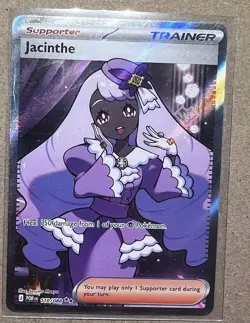 Pokemon TCG Perfect Order Jacinthe 110/088 Full Art Trainer Ultra Rare NM - Image 1