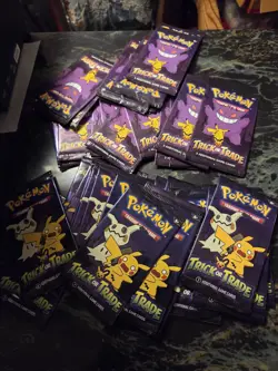 Pokemon Halloween Trick or Trade 42 NEW SEALED Booster Pack - Image 1